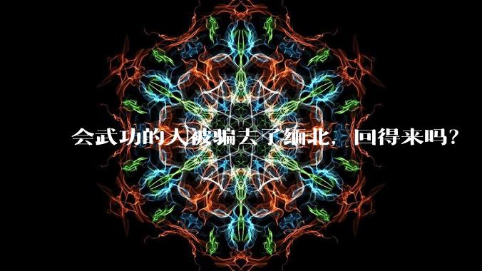 会武功的人被骗去了缅北，回得来吗？